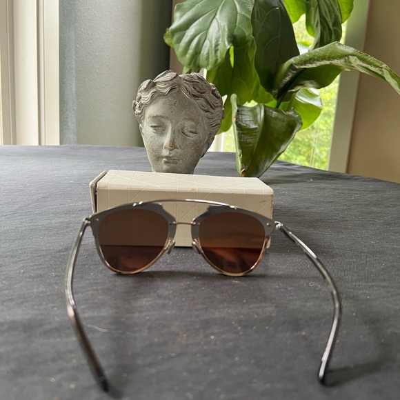 Christian Dior Sunglasses 63mm ReflectedP Pink Palladium Aviator Frame F… - Picture 5 of 15